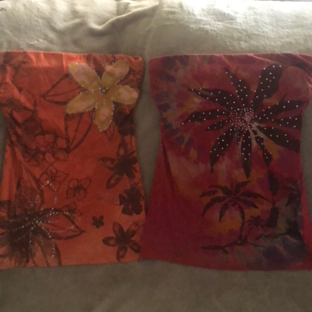 Bongo Strapless Ladies Bling Tops